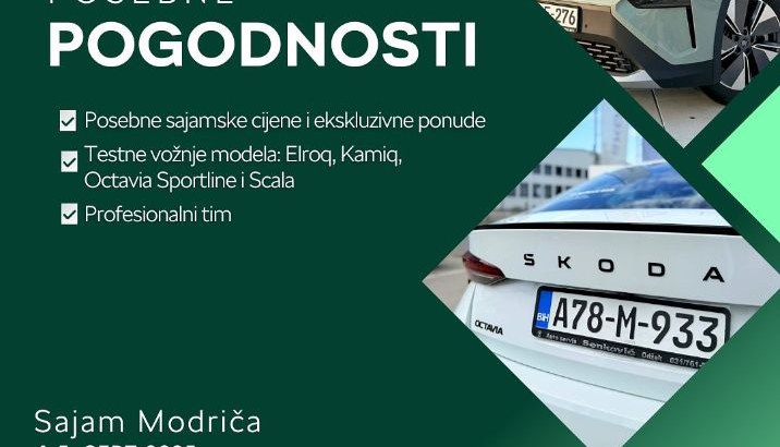 Sajamska ponuda - testne vožnje 